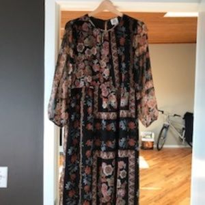 Anthropologie dRA Floral Dress